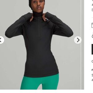 Lululemon Its Rulu Run Half-Zip